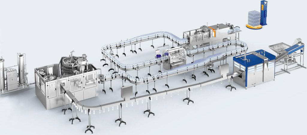 PET Bottle Water Bottling Line Machinery